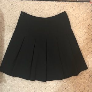 Black a-line black Dianne von Furstenberg skirt